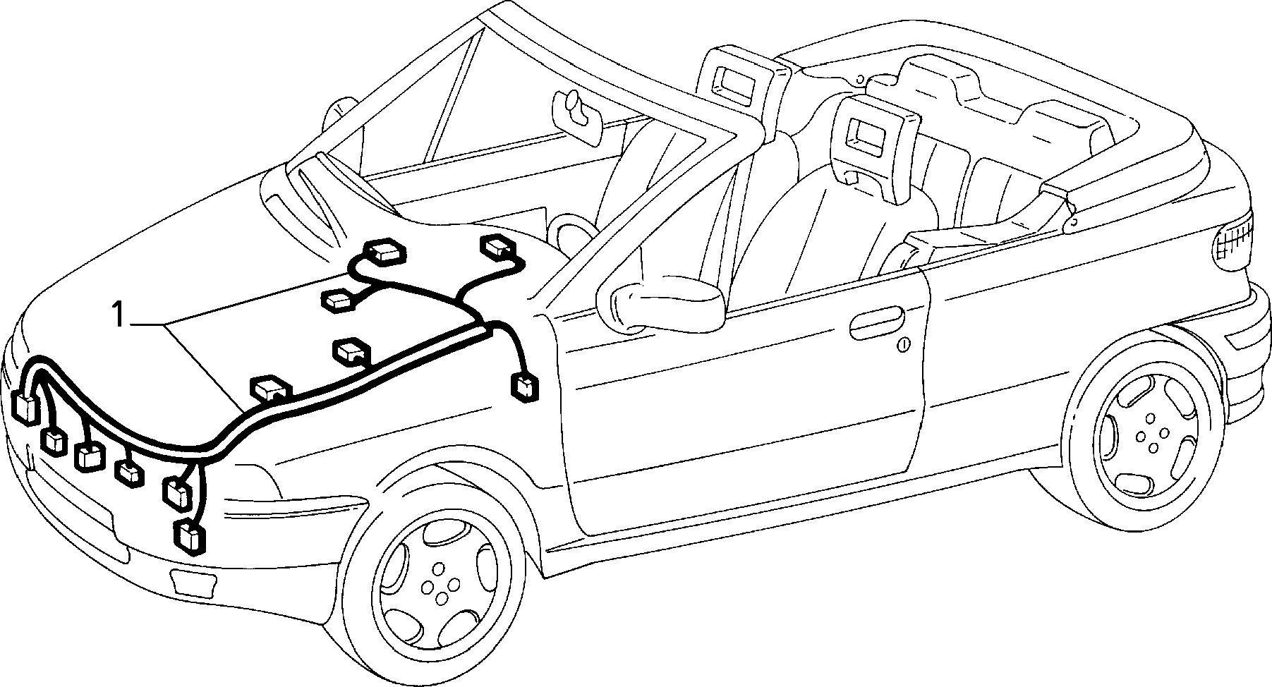 55523/03 ПУЧОК ПРОВОДОВ (ПЕРЕДНЯЯ ЧАСТЬ)