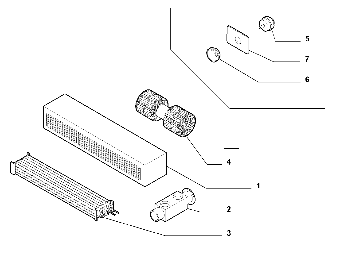 50101-055 ADDITIONAL CONDITIONER GAS PIPES