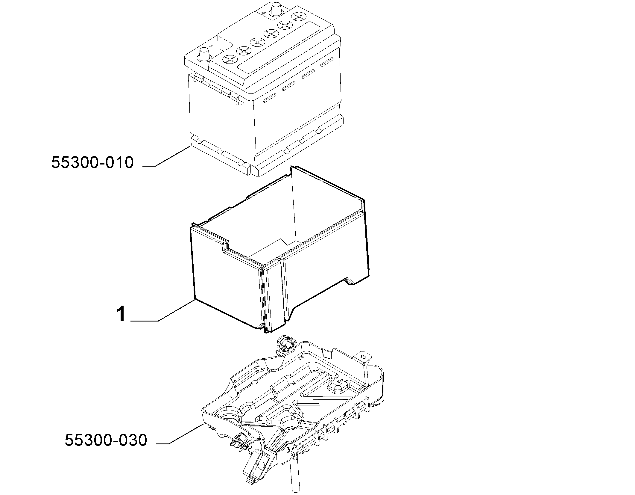 55300-020 BATTERY GUARDS