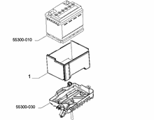 55300-020 BATTERY GUARDS