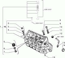 10101/03 БЛОК И ГОЛОВКА ЦИЛИНДРОВ