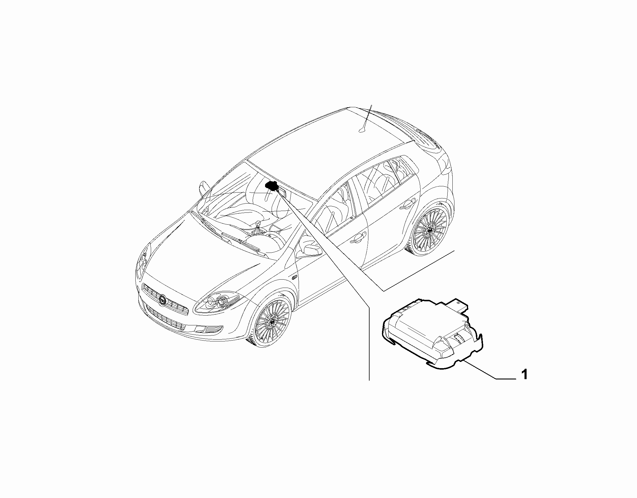 55514-060 RAIN SENSOR