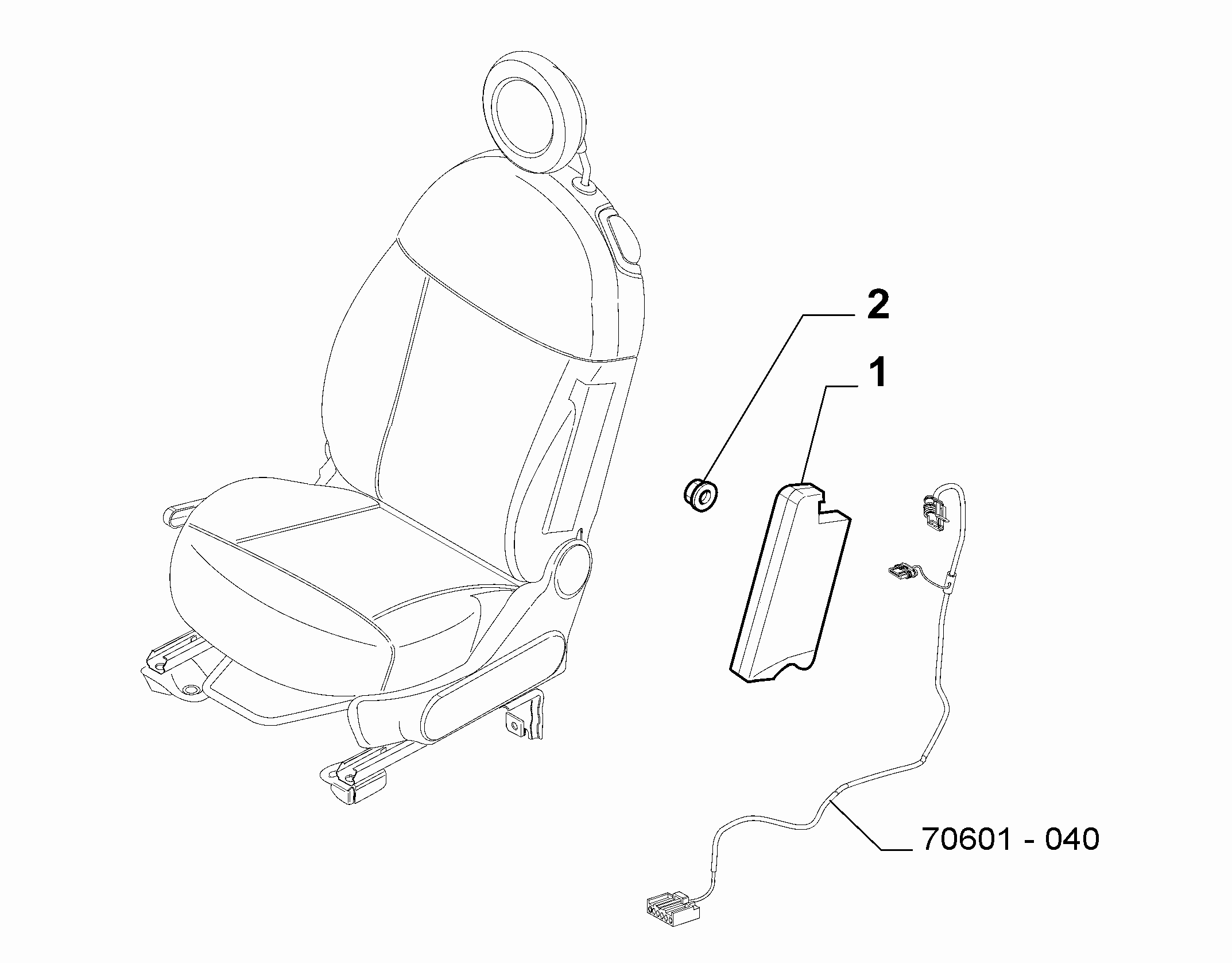 55508-040 FRONT SIDE BAG