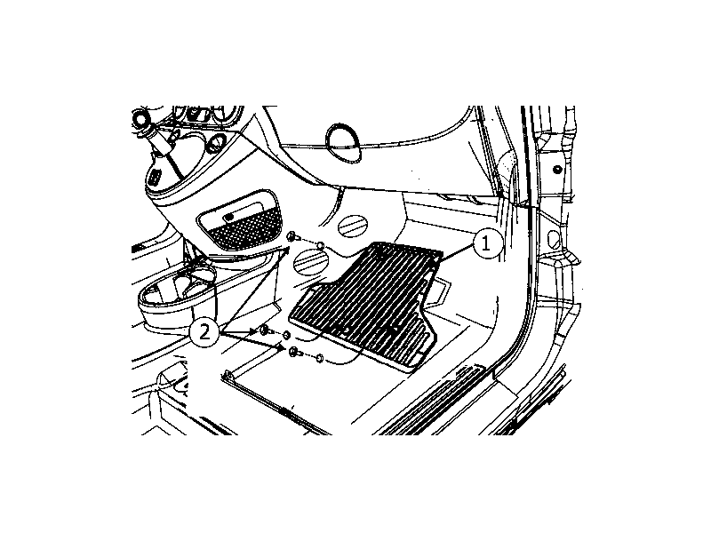70521-010 PASSENGER SIDE MATS