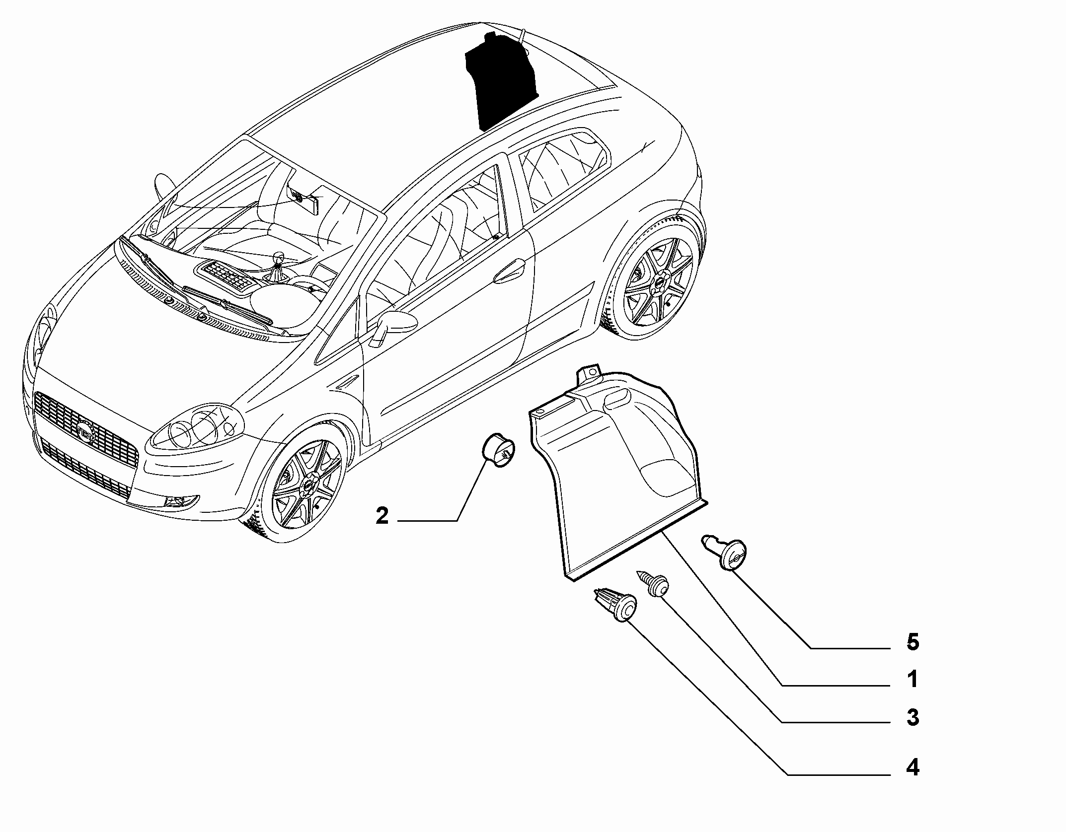 70526-010 BAG STORAGE INTERNAL SIDE LINING