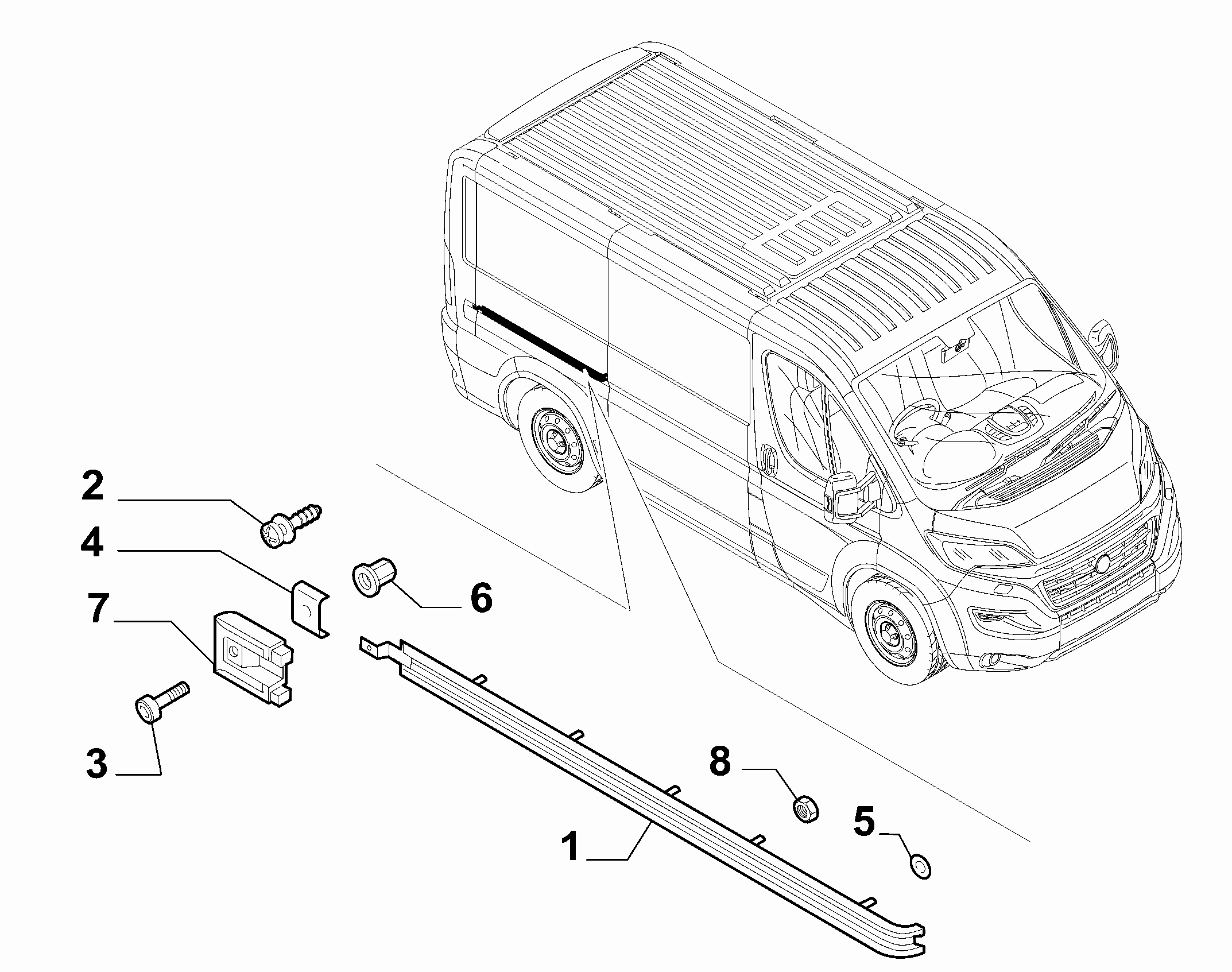 70143-010 SLIDING DOORS AND GUIDES