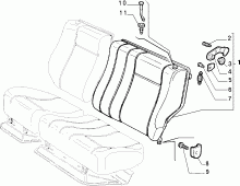 70613/02 REAR SEAT