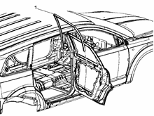70525-040 DOOR COMPARTMENT GASKETS