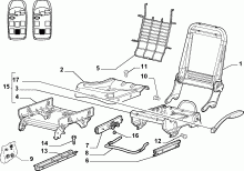 70613/00 REAR SEAT