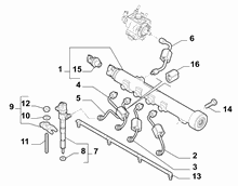 10226-020 HYDRAULIC COUNTER AND INJECTORS