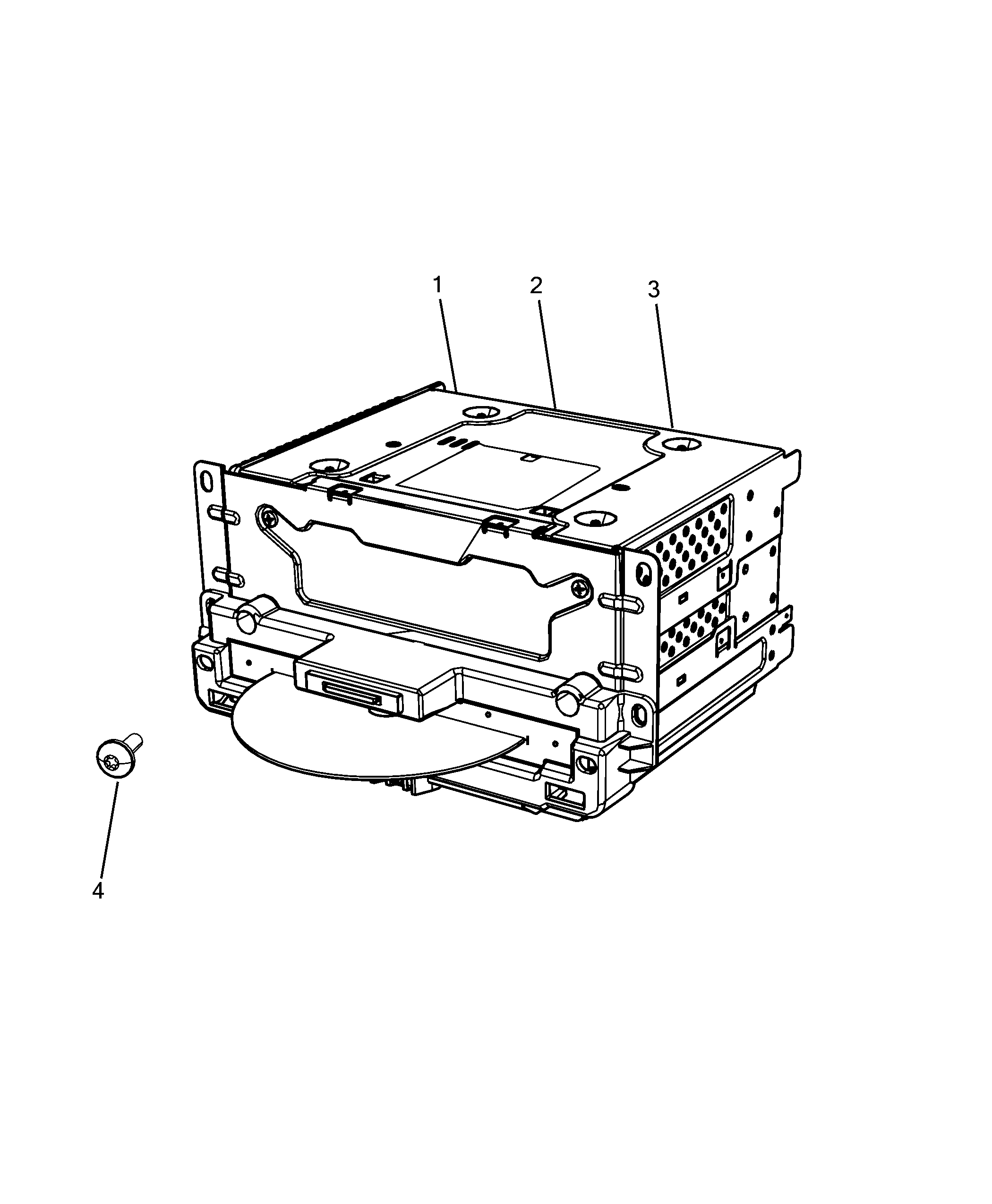 55521-010 RADIO AND AUTOMATED INFO DEVICE 