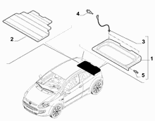 70523-070 PARCEL SHELF