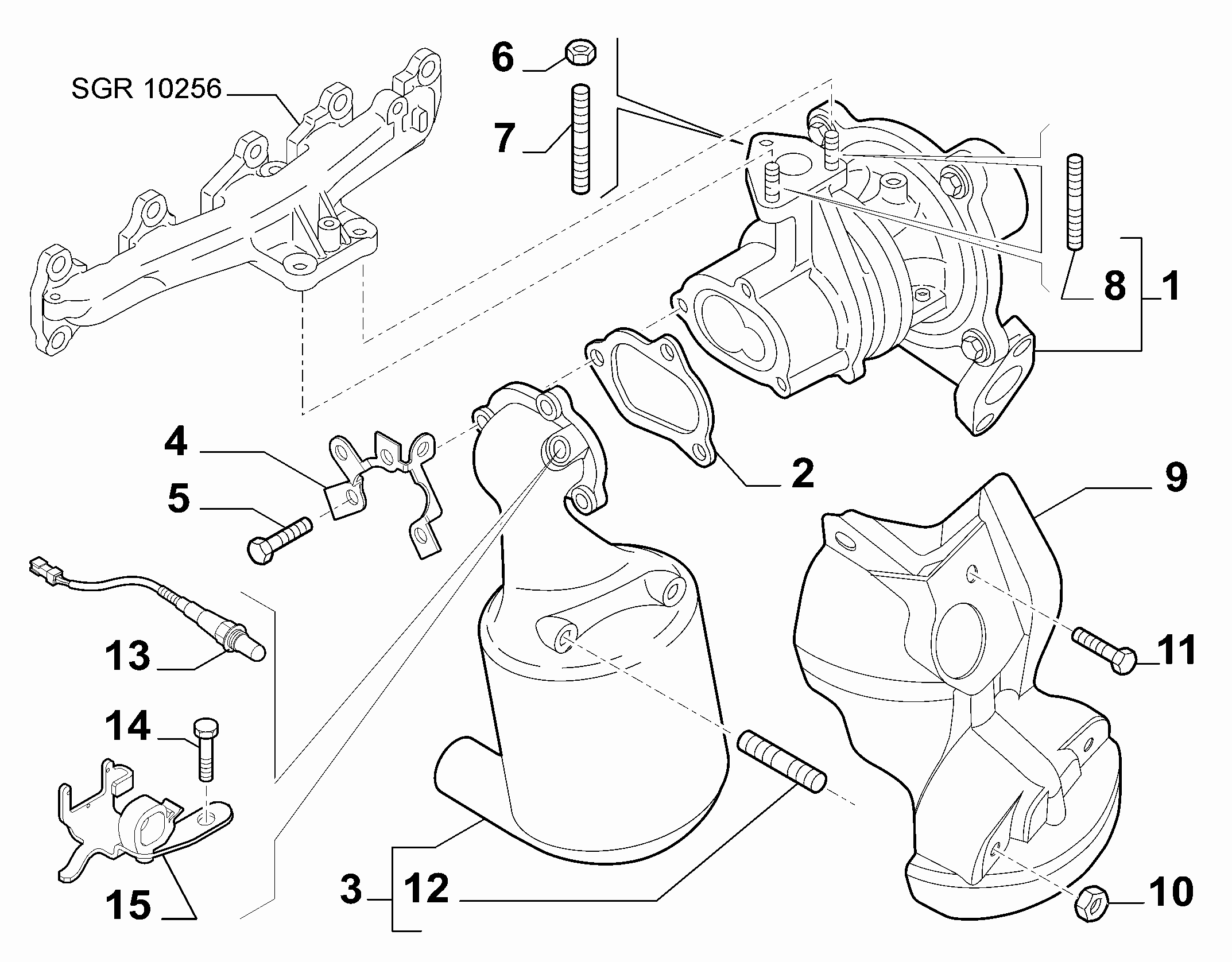 10252-010 TURBOCOMPRESSOR AND PRECATALYSER