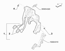 33101-010 RUDDER BAR