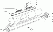 70504/00 ПАНЕЛЬ ПРИБ.(ТУННЕЛЬ)