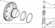 21220/00 ЗУБЧ. ПЕРЕДАЧИ ДИФФЕРЕНЦИАЛА 