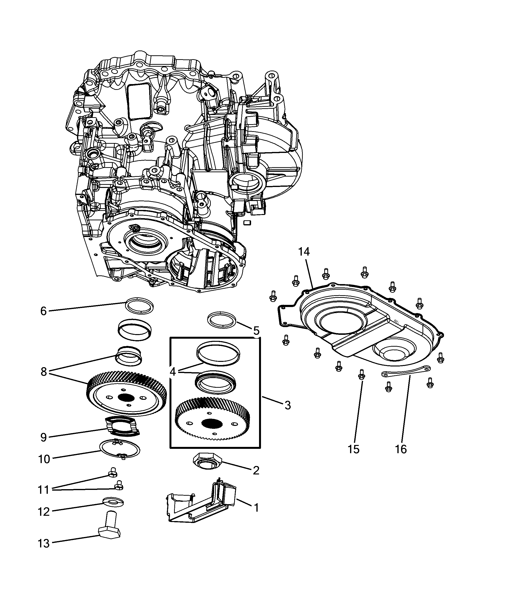 21201-020 AUTOMATIC TRANSMISSION PARTS