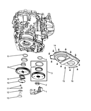 21201-020 AUTOMATIC TRANSMISSION PARTS