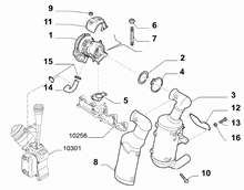 10252-010 TURBOCOMPRESSOR AND PRECATALYSER