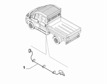 55526-020 REAR DOOR HARNESS