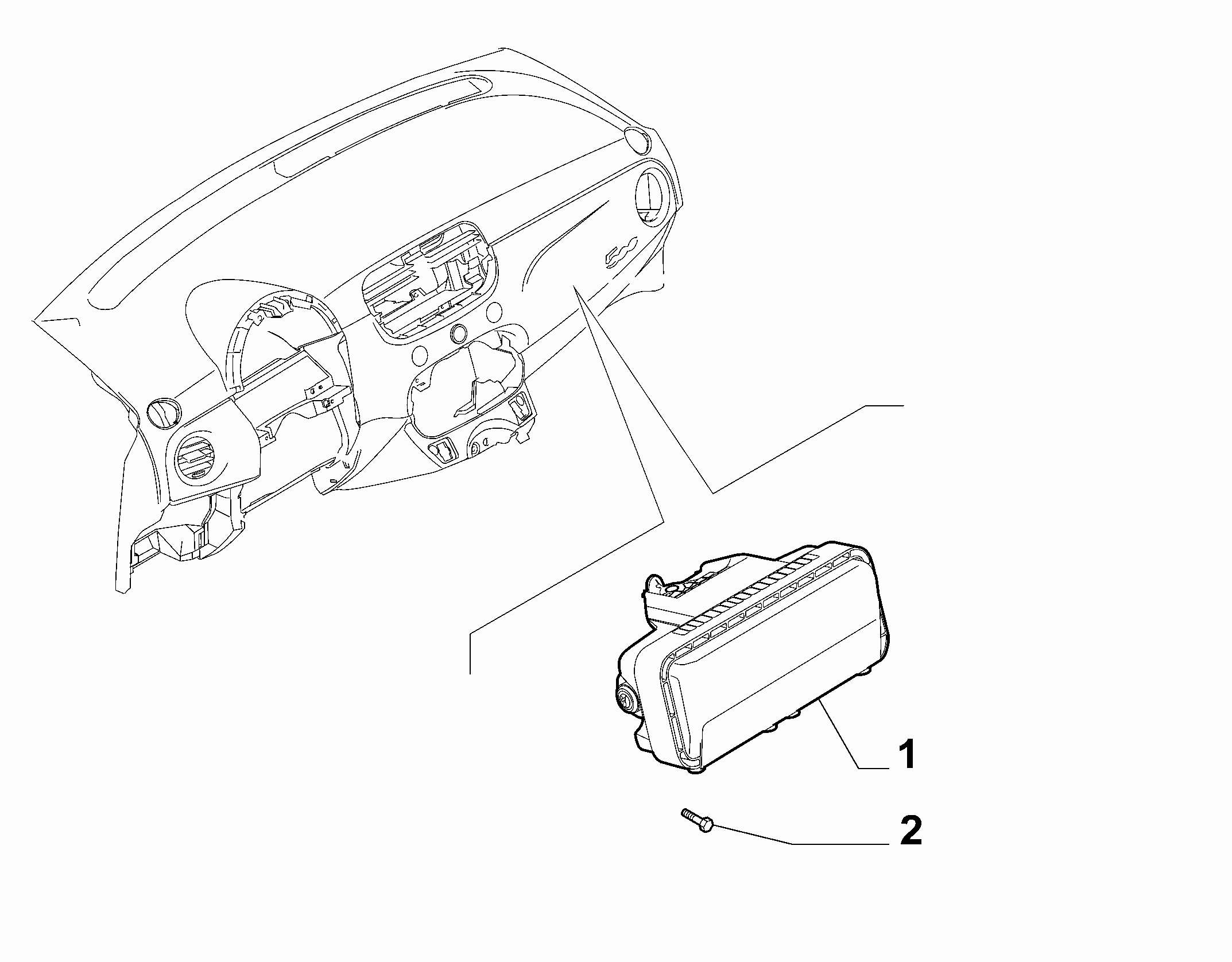 55508-020 PASSENGER AIRBAG