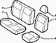 70615/01 REAR SEAT LINING
