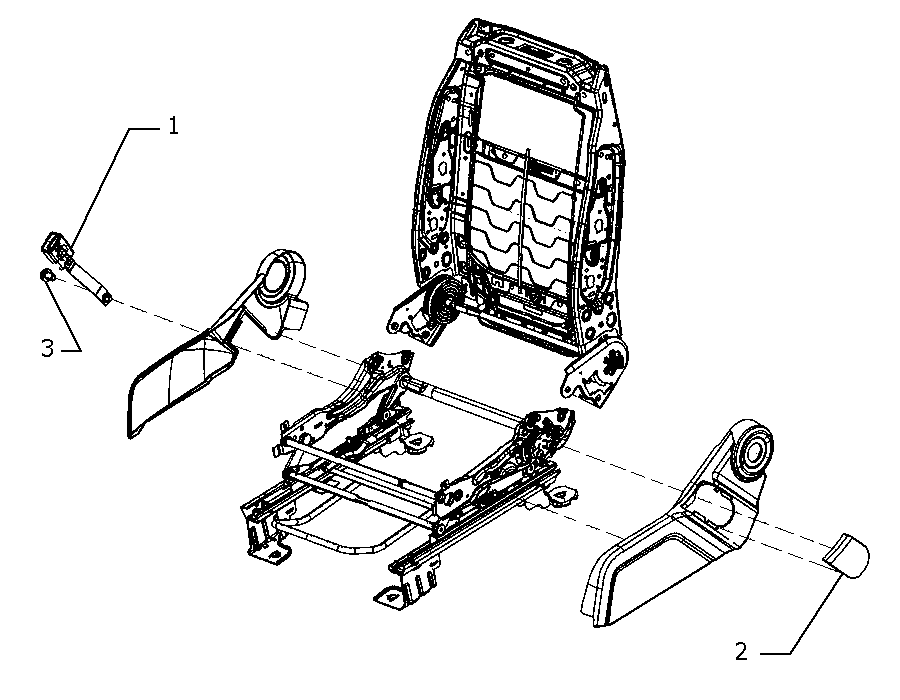 70527-010 FRONT SEAT BELTS