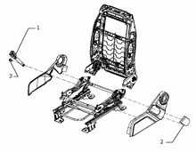 70527-010 FRONT SEAT BELTS