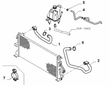 10401-030 RADIATOR PIPING