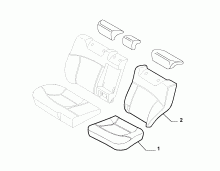 70615/03 REAR SEAT LINING