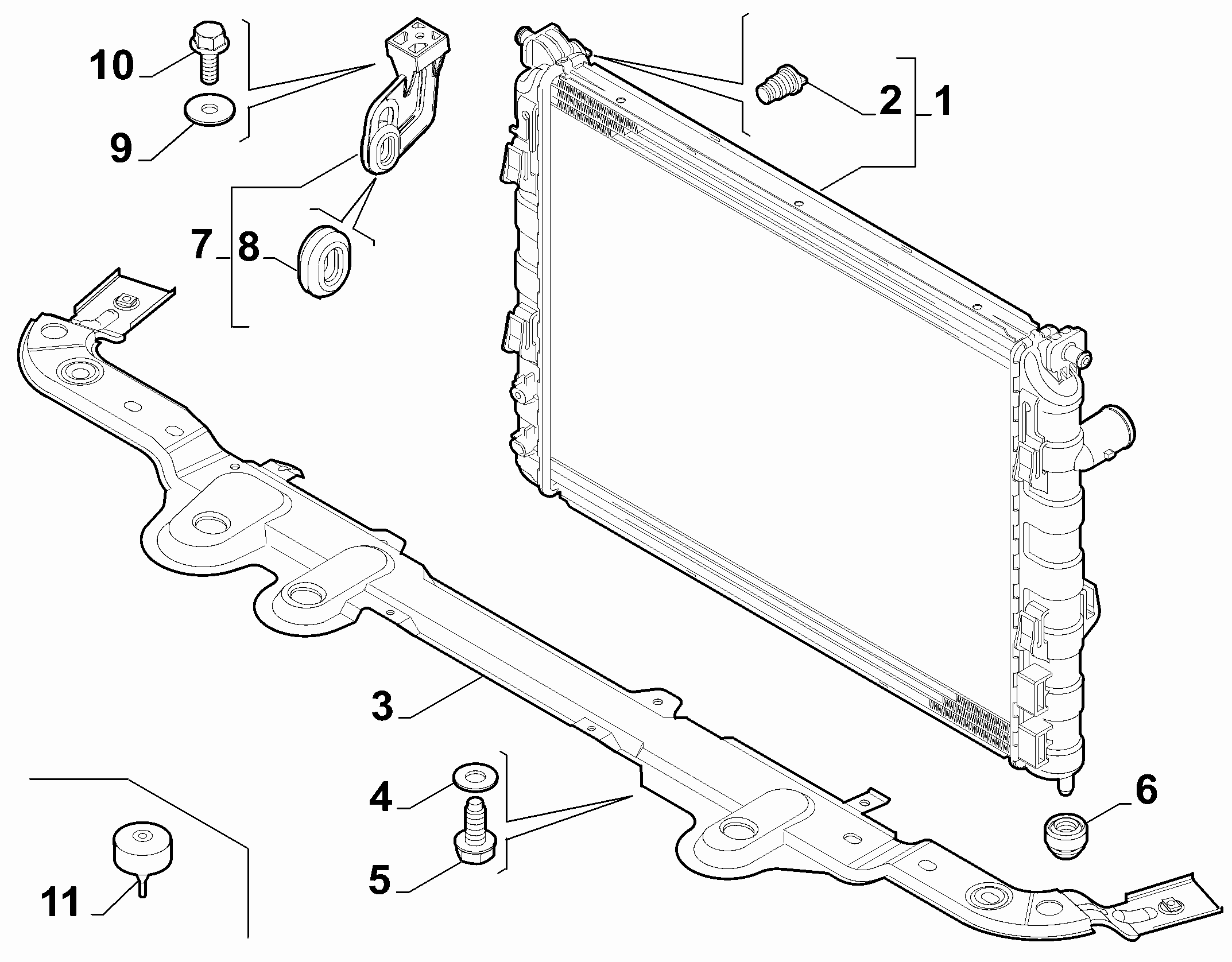 10401-010 RADIATOR
