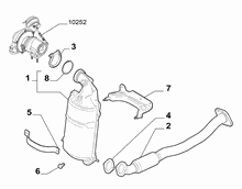 10258-010 FRONT PIPING