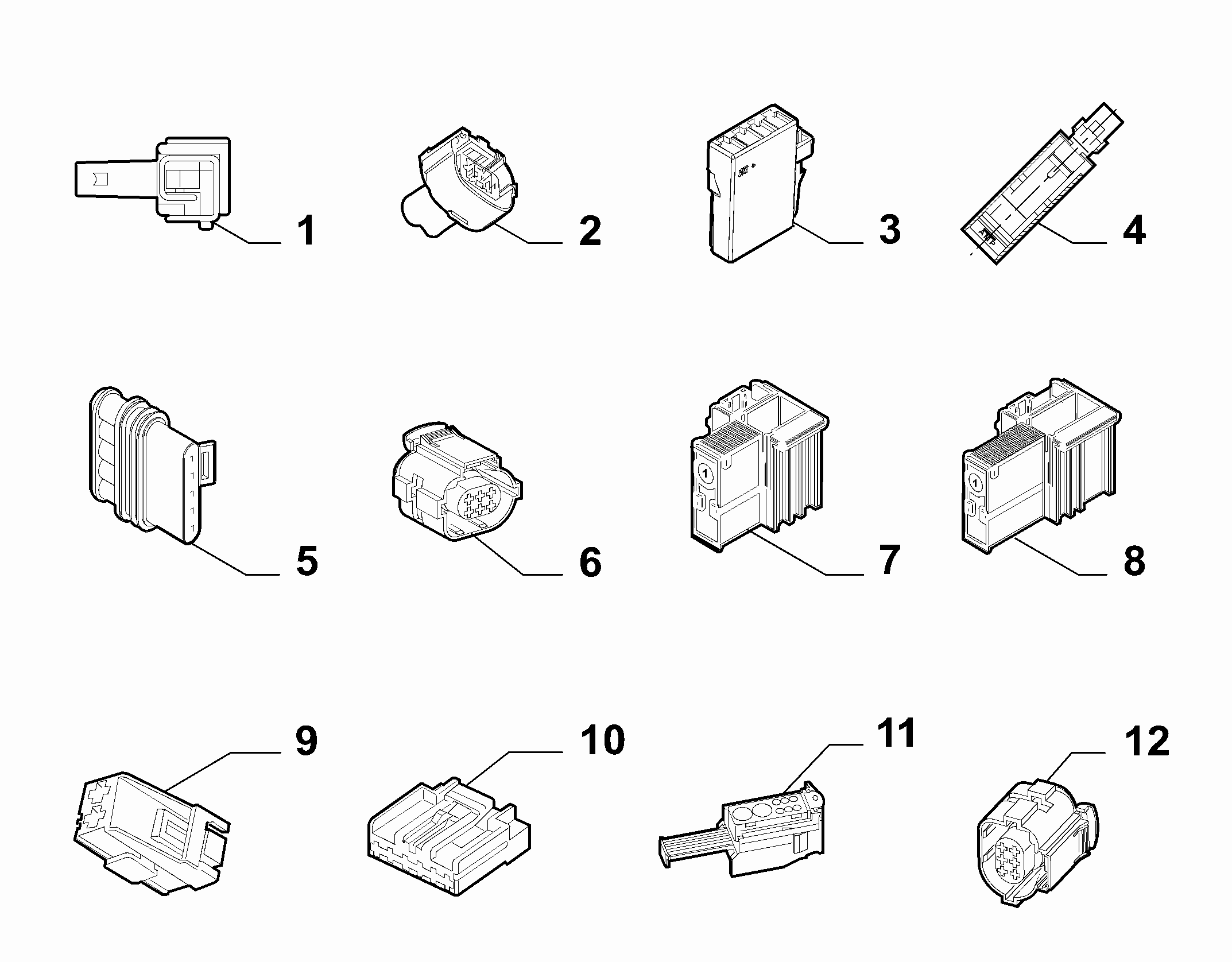 55528/01 CABLE ASSEMBLY CONNECTORS