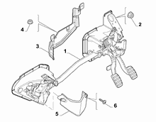 33101-010 RUDDER BAR