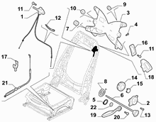 70601-030 FRONT SEAT ADJUSTMENT DEVICES