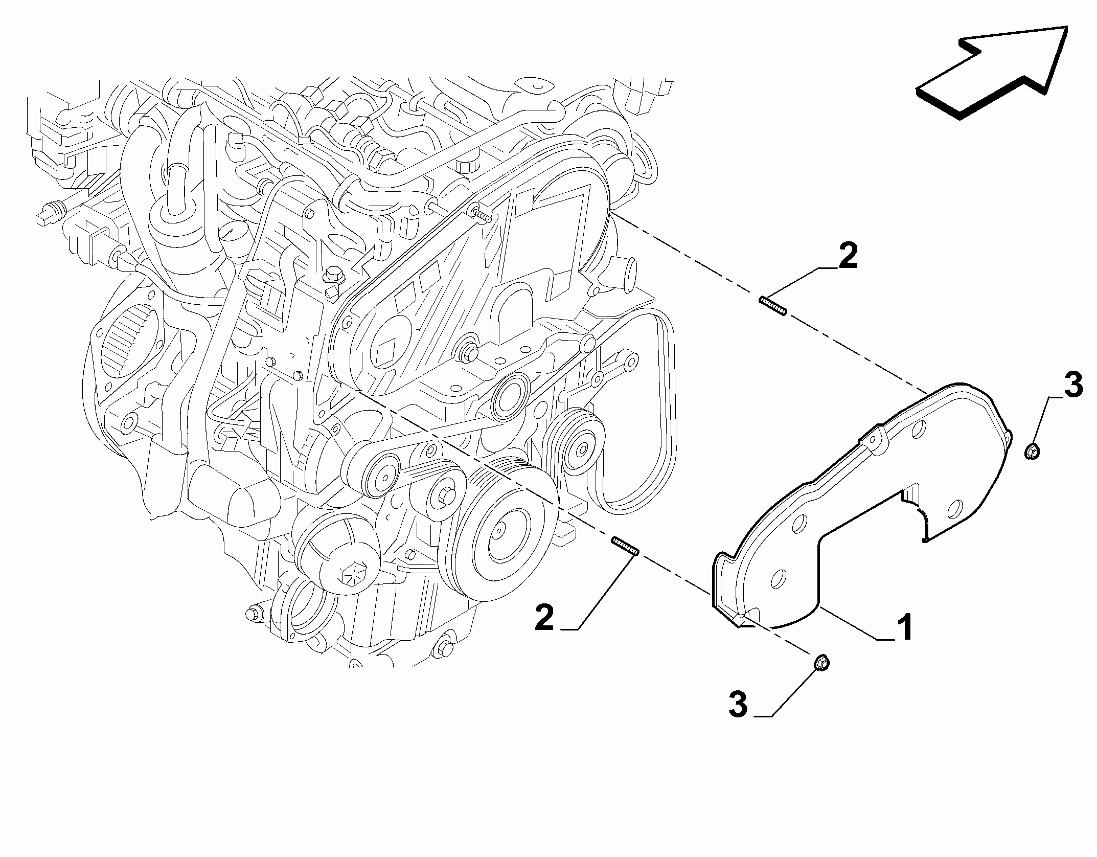 10106-020 CAMSHAFT COVER