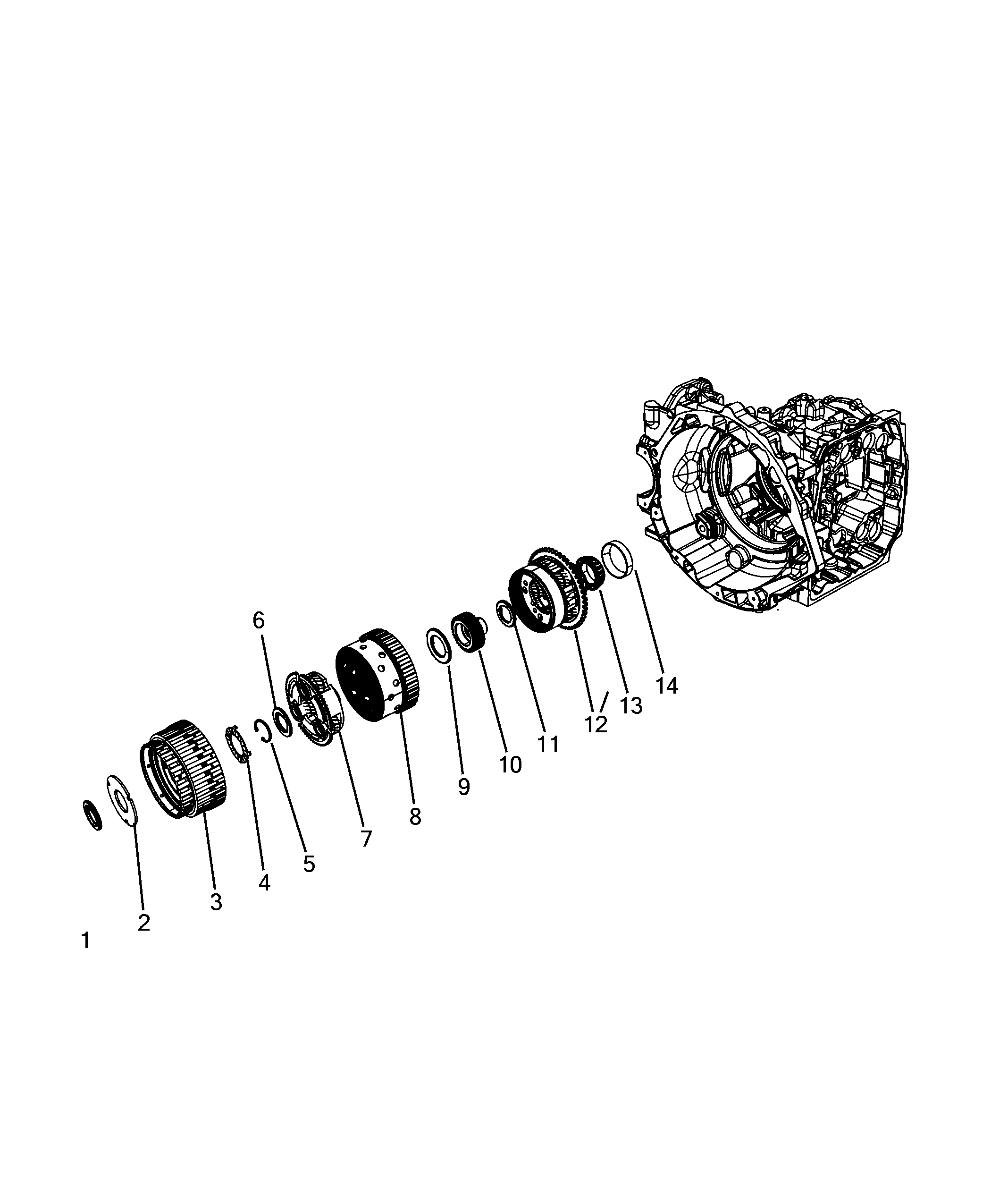 21201-020 AUTOMATIC TRANSMISSION PARTS