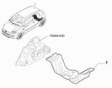 70006-030 STRESSED REAR FLOOR PANEL