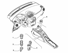 70504-030 ASHTRAY AND ACCESSORIES