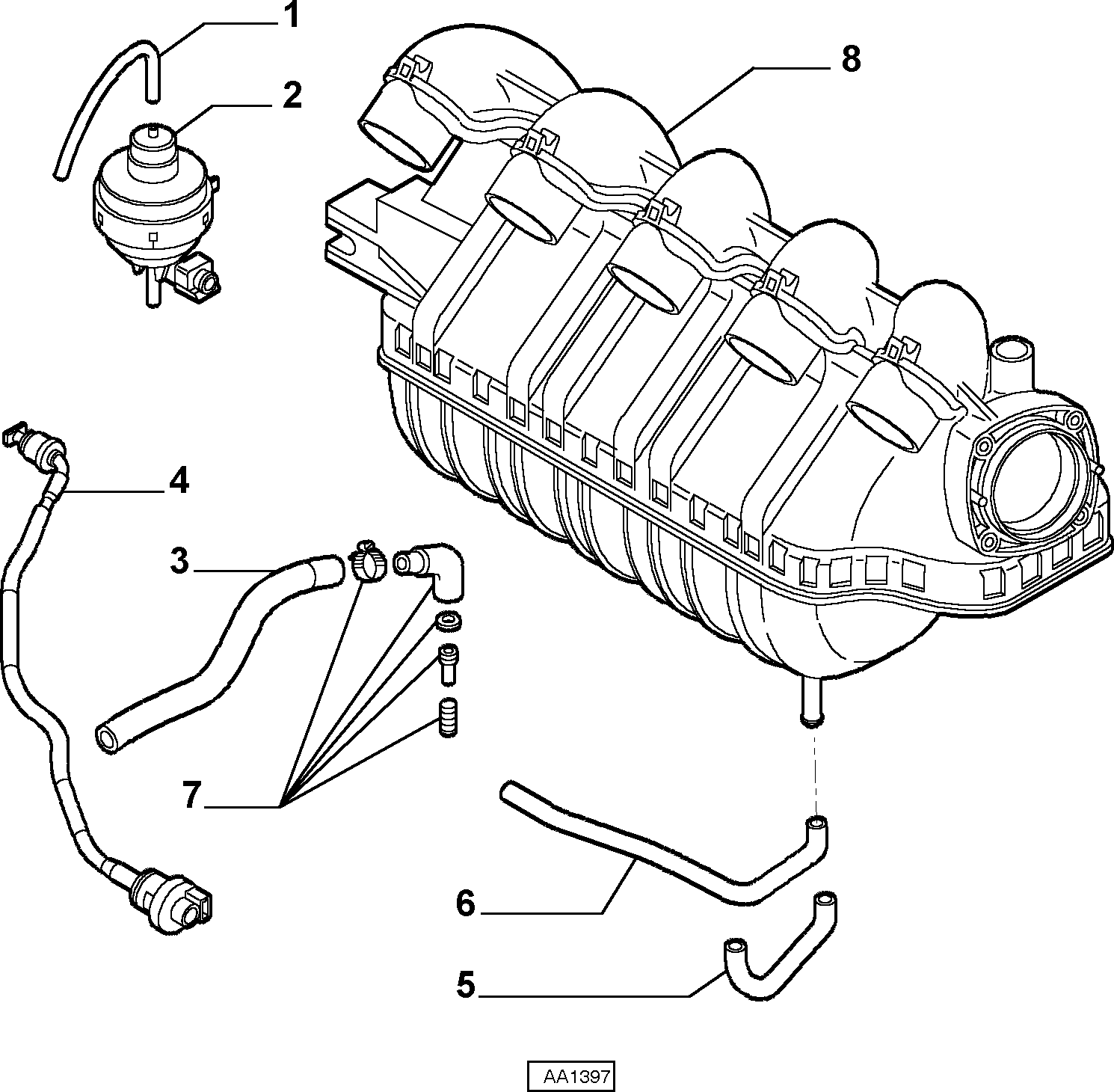 46467538 AIR DUCT SYSTEM