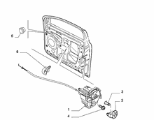 70129-050 FRONT DOOR LOCK