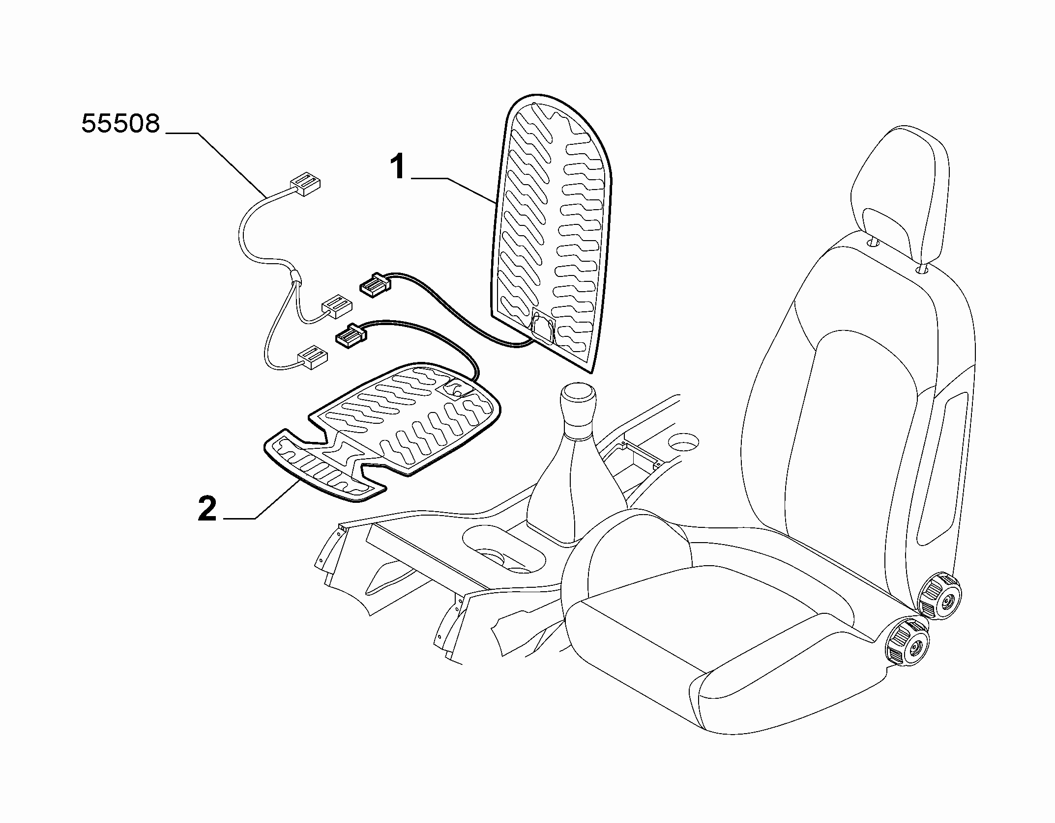 70601-040 ELECTRIC FRONT SEAT DEVICES