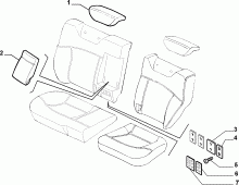 70615/01 REAR SEAT LINING