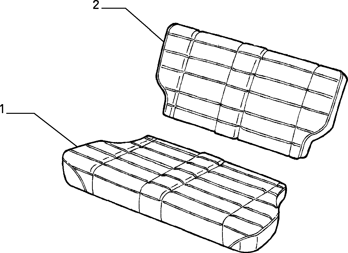 70615/01 REAR SEAT LINING