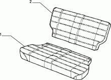 70615/01 REAR SEAT LINING