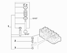 10101-020 CYLINDER HEAD AND GASKETS