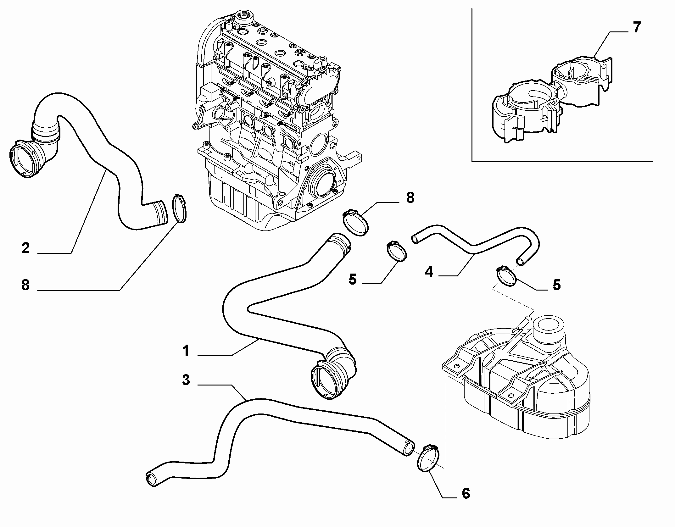 10401-030 RADIATOR PIPING