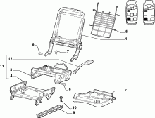 70613/00 REAR SEAT