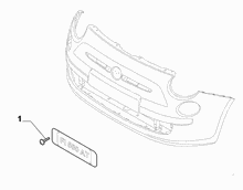 70726-040 FRONT PLATE CLAMPS