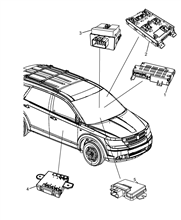 55502-040 REMOTE CONTROL  DOOR LOCK